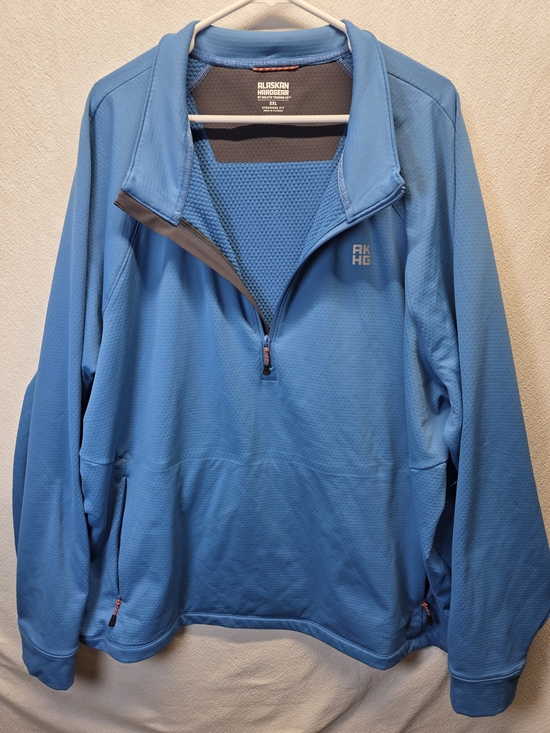 Duluth Trading Co Other - Blue Alaskan Hardgear by Duluth Trading Co. AKHG Crosslayer 1/4 zip fleece